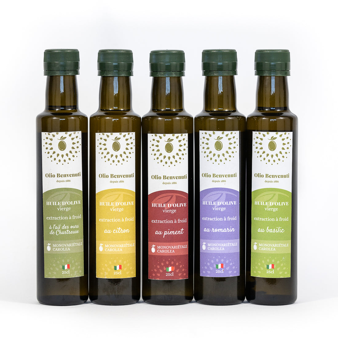 Nos huiles aromatisées