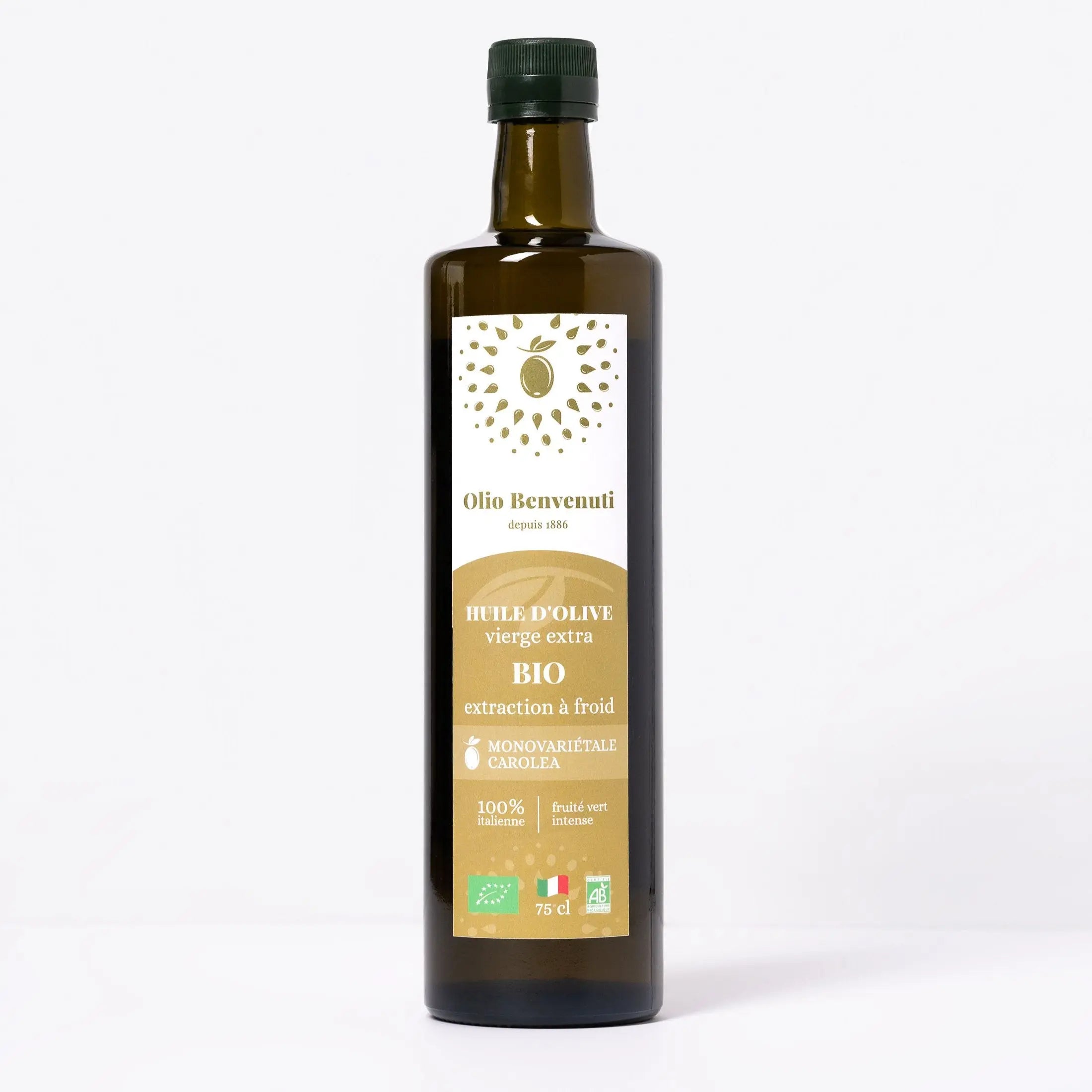 Huile d'olive vierge extra Bio fruité Intense Ma boutique