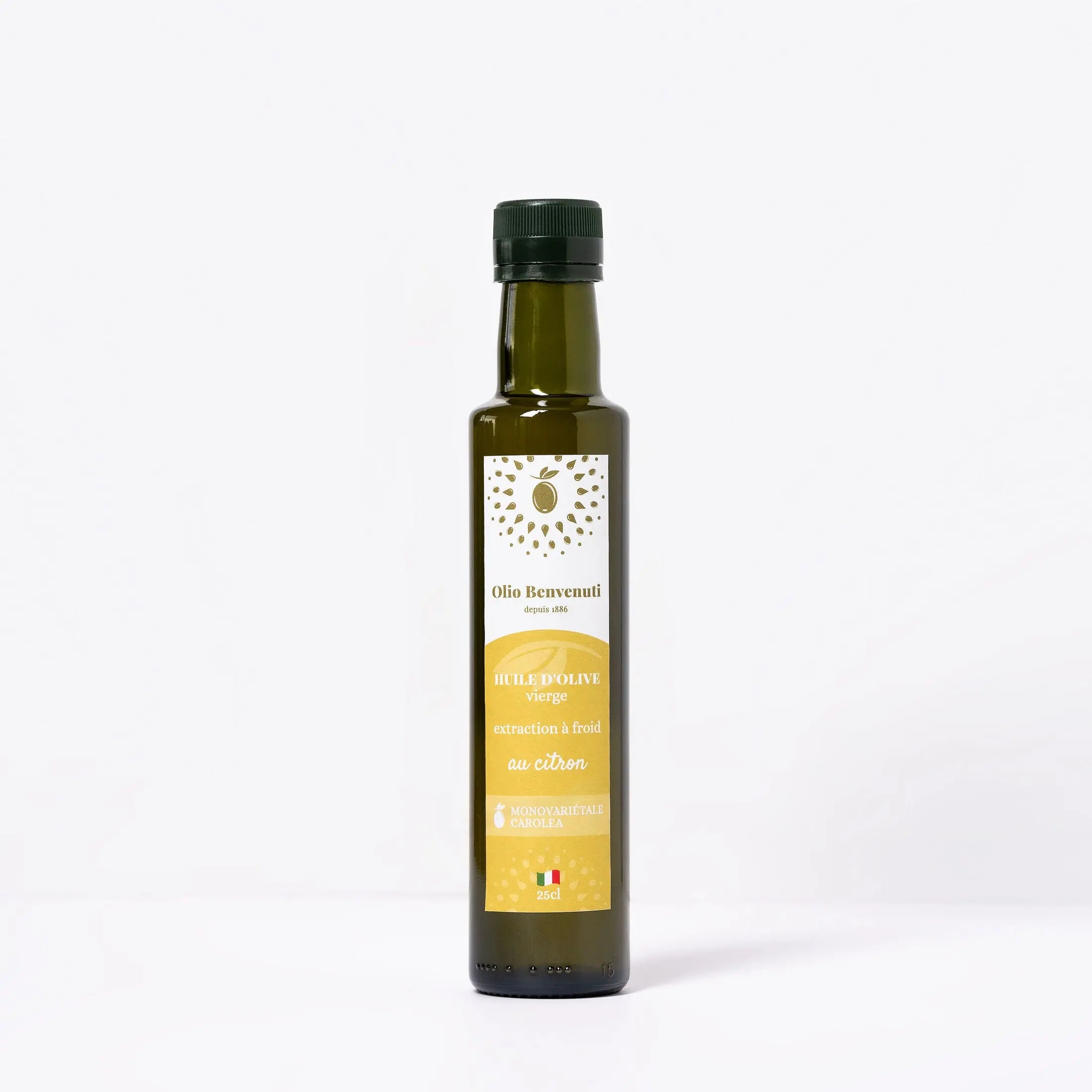 Huile d'olive aromatisée au citron Ma boutique
