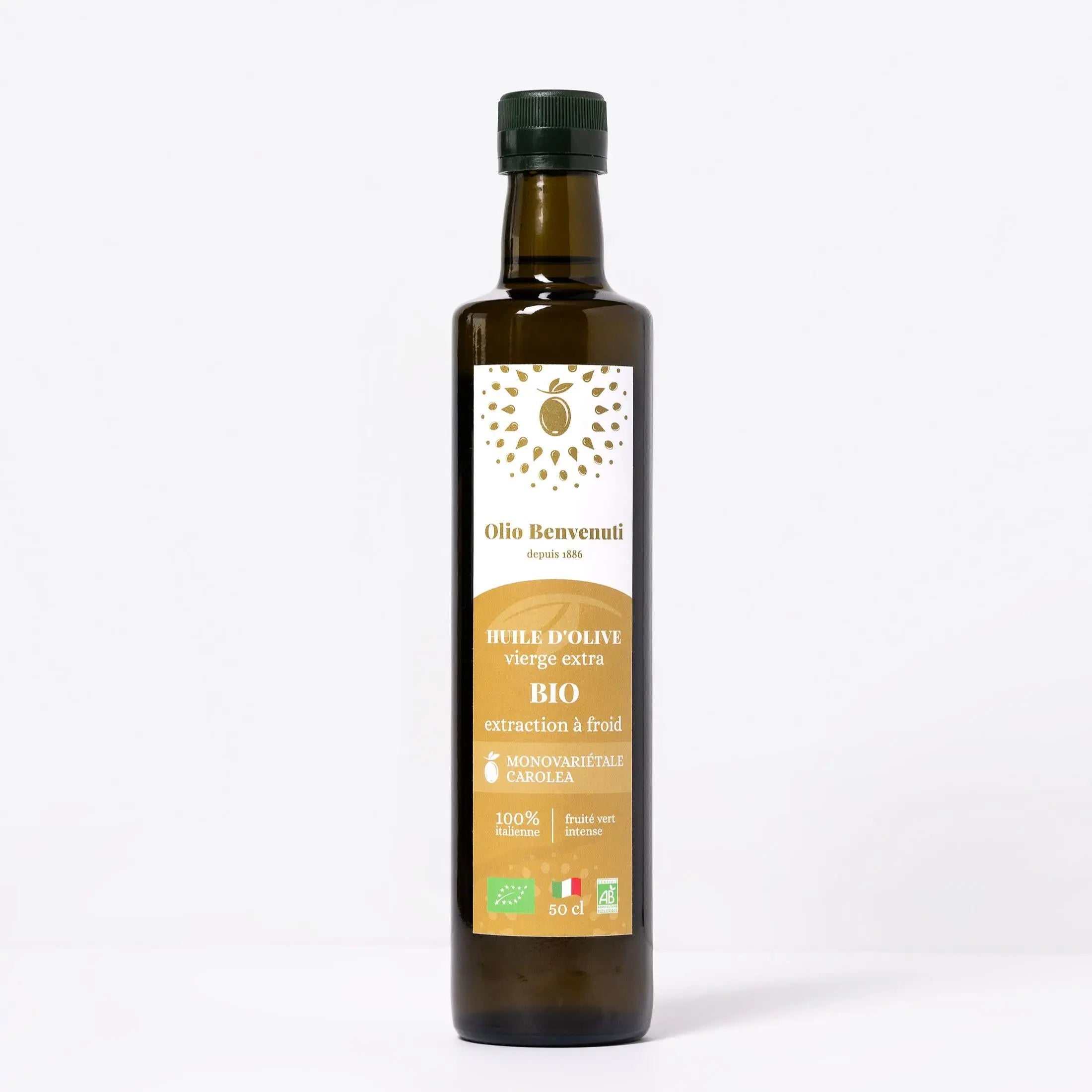 Huile d'olive vierge extra Bio fruité Intense Ma boutique